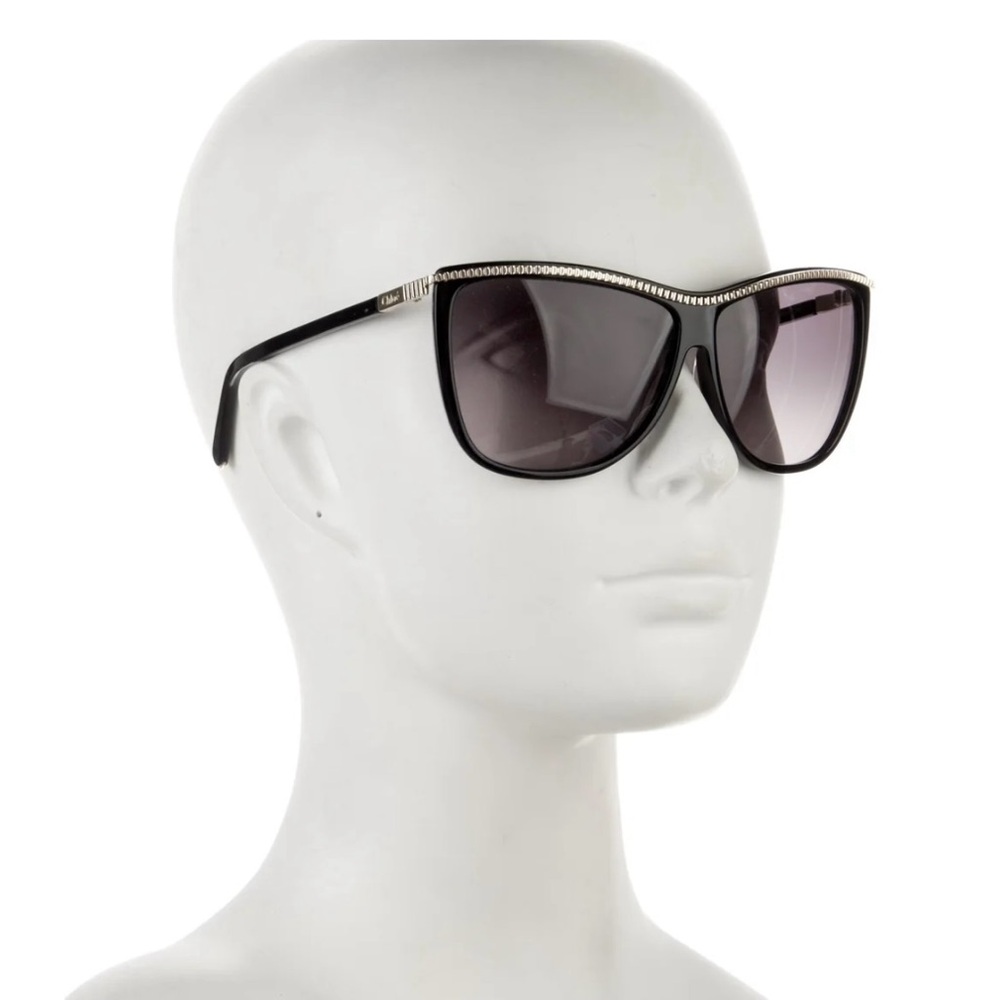 Chloe Oversize Gradient Sunglasses - image 4